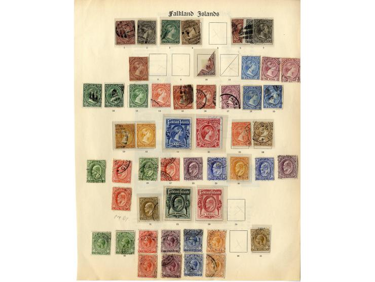 1878/1935, ungebrauchte und gestempelte Sammlung mit guten Werten und Sätzen, ex Sammlung "Frankfurt"