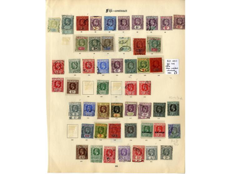 1871/1953, ungebrauchte und gestempelte Sammlung mit guten Werten und Sätzen, teils mehrfach gesammelt, ex Sammlung "Frankfur