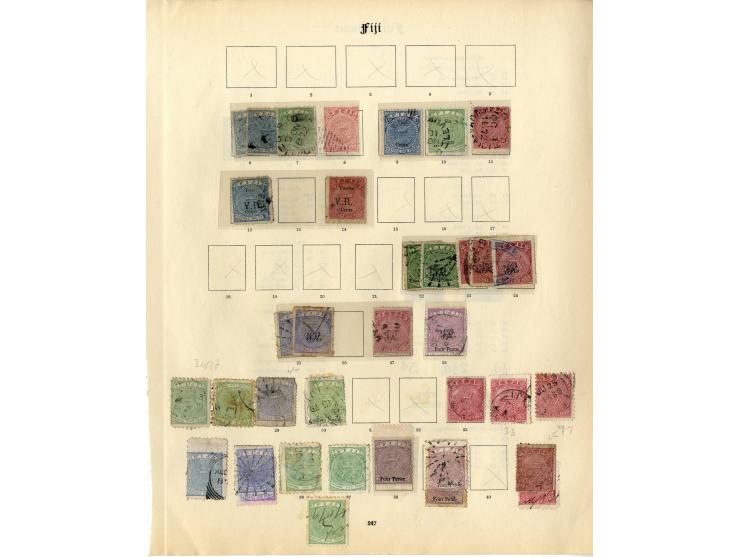1871/1953, ungebrauchte und gestempelte Sammlung mit guten Werten und Sätzen, teils mehrfach gesammelt, ex Sammlung "Frankfur