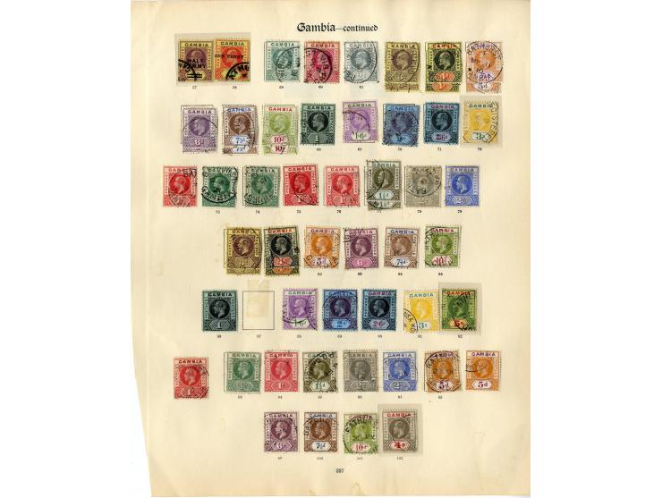 1869/1935, gestempelte Sammlung mit guten Werten und Sätzen wie Mi.-Nr. 1, 2 (2), 3 (2), 4 etc., ex Sammlung "Frankfurt"