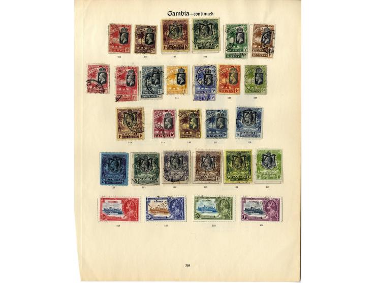 1869/1935, gestempelte Sammlung mit guten Werten und Sätzen wie Mi.-Nr. 1, 2 (2), 3 (2), 4 etc., ex Sammlung "Frankfurt"