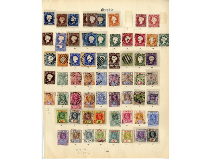 1869/1935, gestempelte Sammlung mit guten Werten und Sätzen wie Mi.-Nr. 1, 2 (2), 3 (2), 4 etc., ex Sammlung "Frankfurt"