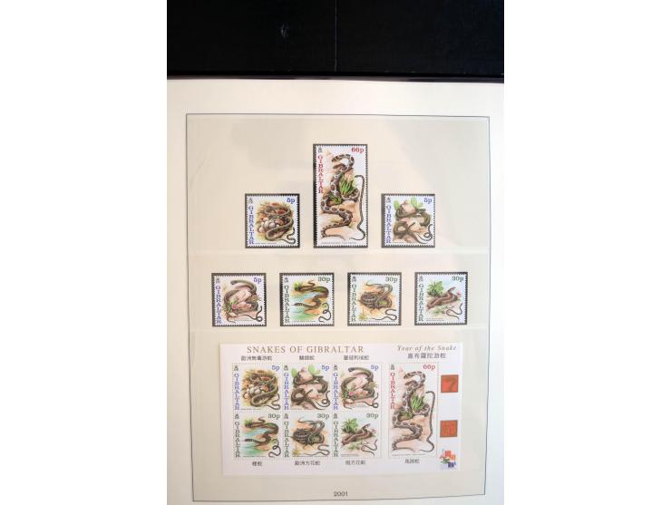 1886/2006, schöne ungebrauchte und postfrische Sammlung mit vielen besseren Werten u.a. 5, 6, 15-21, 22-29, 33-36, 37-45, 53-