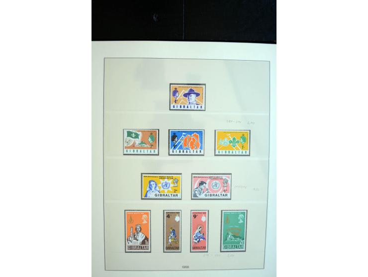1886/2006, schöne ungebrauchte und postfrische Sammlung mit vielen besseren Werten u.a. 5, 6, 15-21, 22-29, 33-36, 37-45, 53-