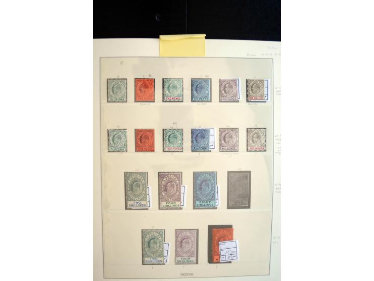 1886/2006, schöne ungebrauchte und postfrische Sammlung mit vielen besseren Werten u.a. 5, 6, 15-21, 22-29, 33-36, 37-45, 53-