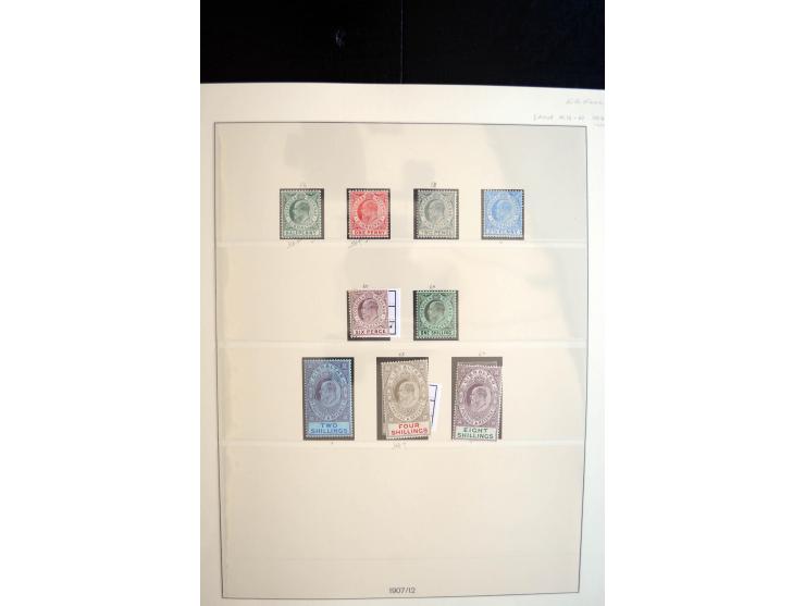 1886/2006, schöne ungebrauchte und postfrische Sammlung mit vielen besseren Werten u.a. 5, 6, 15-21, 22-29, 33-36, 37-45, 53-