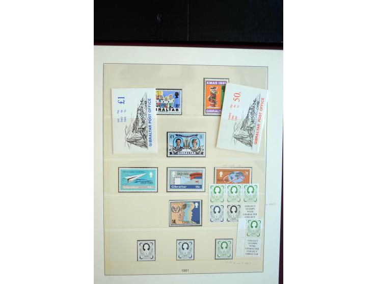 1886/2006, schöne ungebrauchte und postfrische Sammlung mit vielen besseren Werten u.a. 5, 6, 15-21, 22-29, 33-36, 37-45, 53-