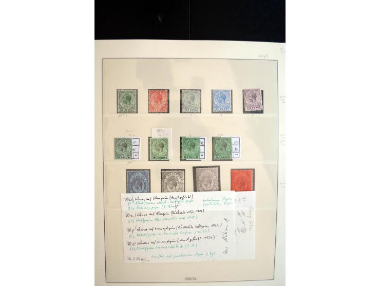 1886/2006, schöne ungebrauchte und postfrische Sammlung mit vielen besseren Werten u.a. 5, 6, 15-21, 22-29, 33-36, 37-45, 53-