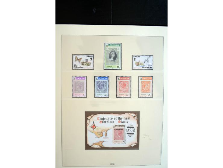1886/2006, schöne ungebrauchte und postfrische Sammlung mit vielen besseren Werten u.a. 5, 6, 15-21, 22-29, 33-36, 37-45, 53-