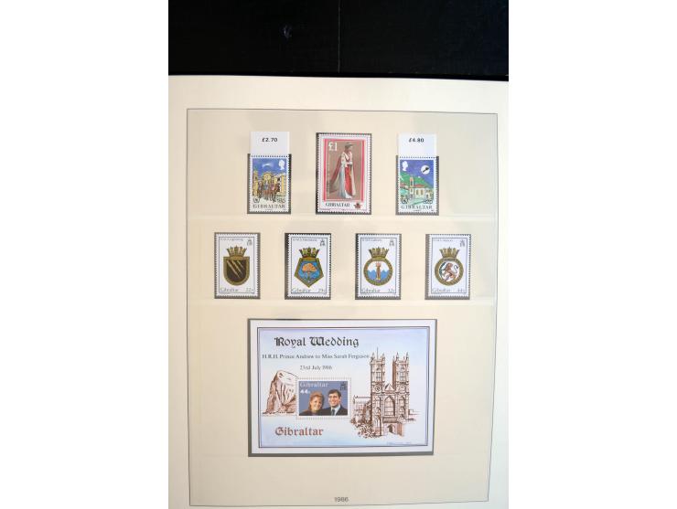 1886/2006, schöne ungebrauchte und postfrische Sammlung mit vielen besseren Werten u.a. 5, 6, 15-21, 22-29, 33-36, 37-45, 53-