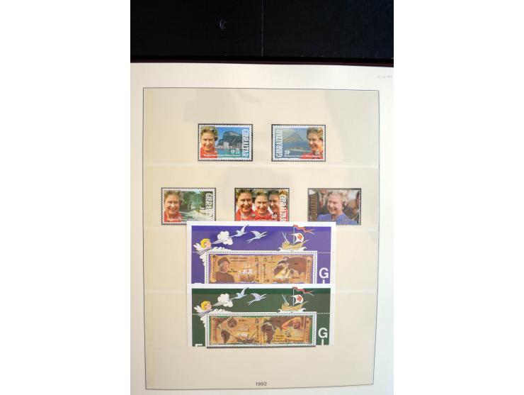 1886/2006, schöne ungebrauchte und postfrische Sammlung mit vielen besseren Werten u.a. 5, 6, 15-21, 22-29, 33-36, 37-45, 53-
