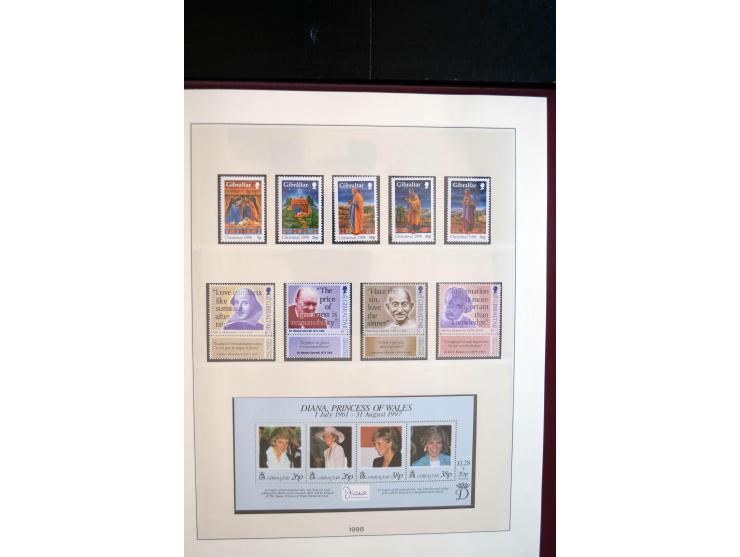 1886/2006, schöne ungebrauchte und postfrische Sammlung mit vielen besseren Werten u.a. 5, 6, 15-21, 22-29, 33-36, 37-45, 53-