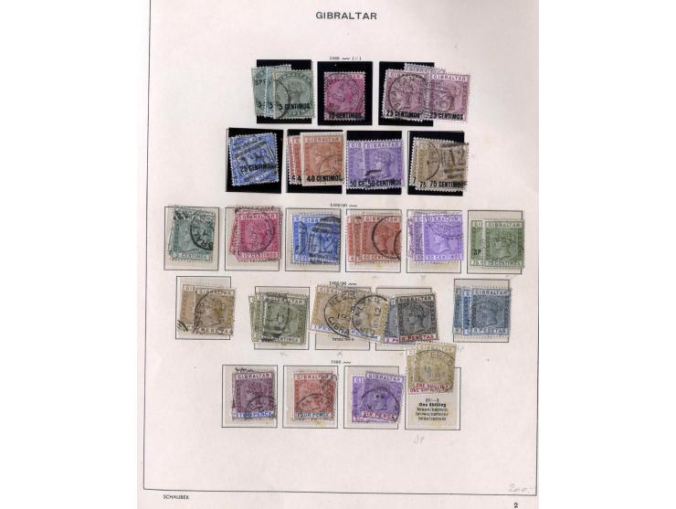 1886/1971, postfrische, ungebrauchte und gestempelte Sammlung, teils mehrfach bzw. in beiden Erhaltungen gesammelt mit u.a. M