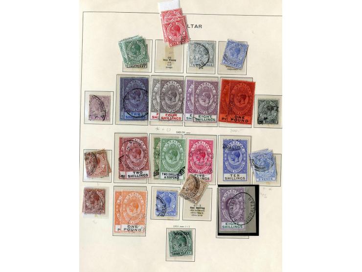1886/1971, postfrische, ungebrauchte und gestempelte Sammlung, teils mehrfach bzw. in beiden Erhaltungen gesammelt mit u.a. M