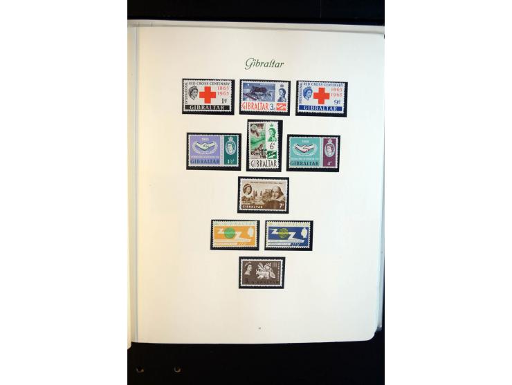1886/1979, sehr schöne vorwiegend ungebrauchte später postfrische Sammlung mit u.a. Mi.-Nr. 3-7, 11-14, 22-29, 47-55, 64 ,74 