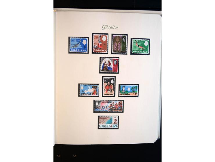 1886/1979, sehr schöne vorwiegend ungebrauchte später postfrische Sammlung mit u.a. Mi.-Nr. 3-7, 11-14, 22-29, 47-55, 64 ,74 