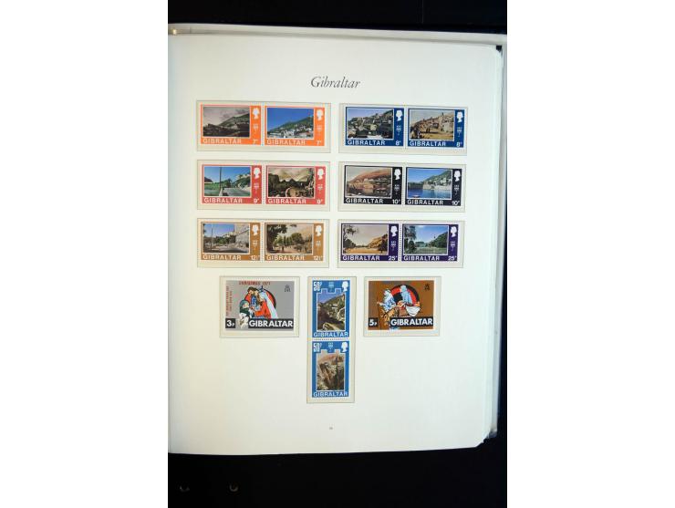 1886/1979, sehr schöne vorwiegend ungebrauchte später postfrische Sammlung mit u.a. Mi.-Nr. 3-7, 11-14, 22-29, 47-55, 64 ,74 