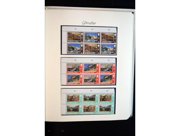1886/1979, sehr schöne vorwiegend ungebrauchte später postfrische Sammlung mit u.a. Mi.-Nr. 3-7, 11-14, 22-29, 47-55, 64 ,74 