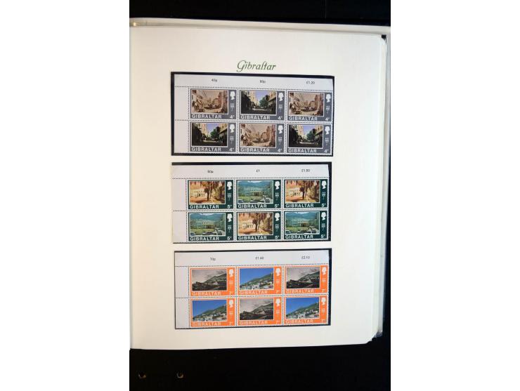 1886/1979, sehr schöne vorwiegend ungebrauchte später postfrische Sammlung mit u.a. Mi.-Nr. 3-7, 11-14, 22-29, 47-55, 64 ,74 