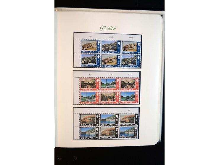 1886/1979, sehr schöne vorwiegend ungebrauchte später postfrische Sammlung mit u.a. Mi.-Nr. 3-7, 11-14, 22-29, 47-55, 64 ,74 
