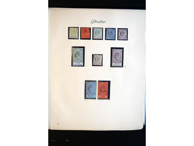 1886/1979, sehr schöne vorwiegend ungebrauchte später postfrische Sammlung mit u.a. Mi.-Nr. 3-7, 11-14, 22-29, 47-55, 64 ,74 
