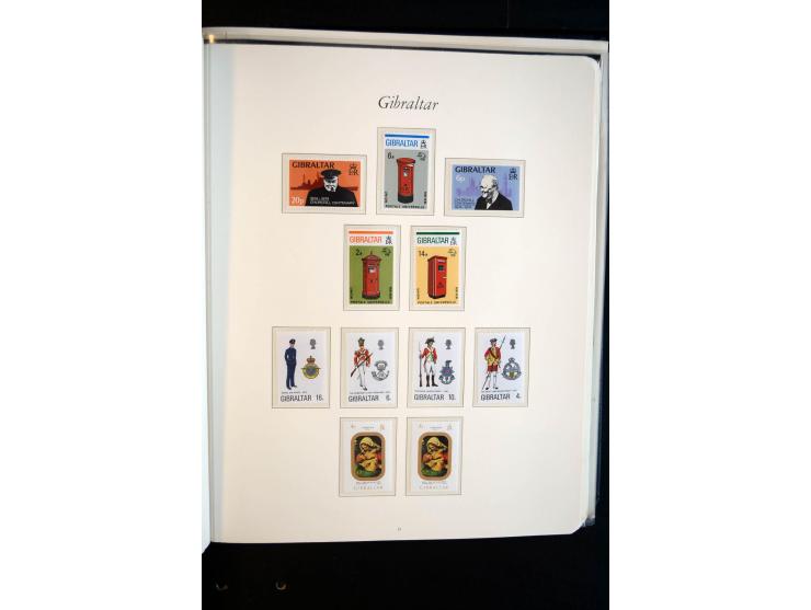 1886/1979, sehr schöne vorwiegend ungebrauchte später postfrische Sammlung mit u.a. Mi.-Nr. 3-7, 11-14, 22-29, 47-55, 64 ,74 