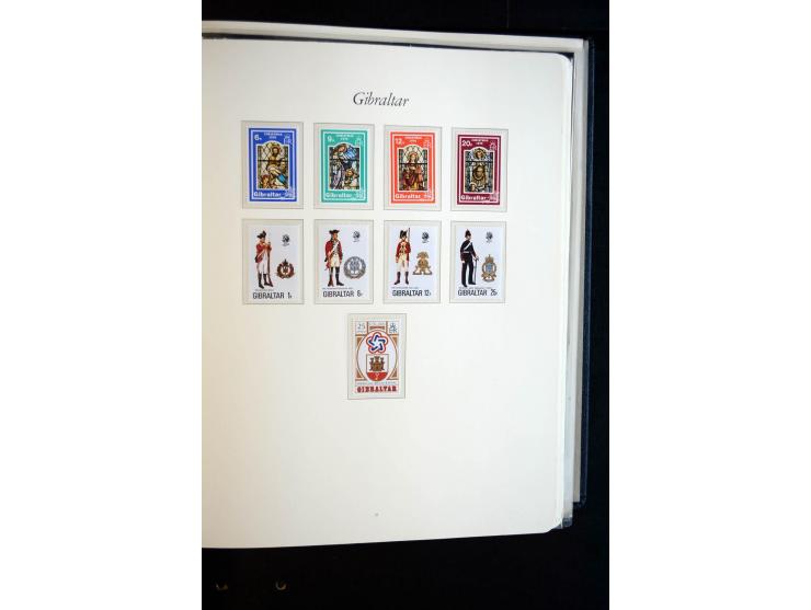 1886/1979, sehr schöne vorwiegend ungebrauchte später postfrische Sammlung mit u.a. Mi.-Nr. 3-7, 11-14, 22-29, 47-55, 64 ,74 