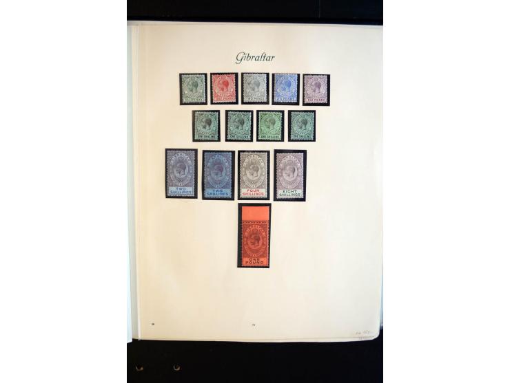 1886/1979, sehr schöne vorwiegend ungebrauchte später postfrische Sammlung mit u.a. Mi.-Nr. 3-7, 11-14, 22-29, 47-55, 64 ,74 