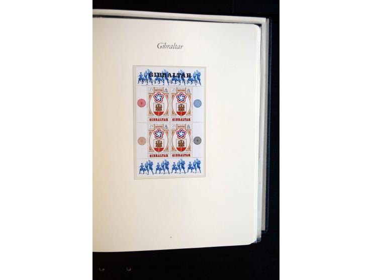 1886/1979, sehr schöne vorwiegend ungebrauchte später postfrische Sammlung mit u.a. Mi.-Nr. 3-7, 11-14, 22-29, 47-55, 64 ,74 