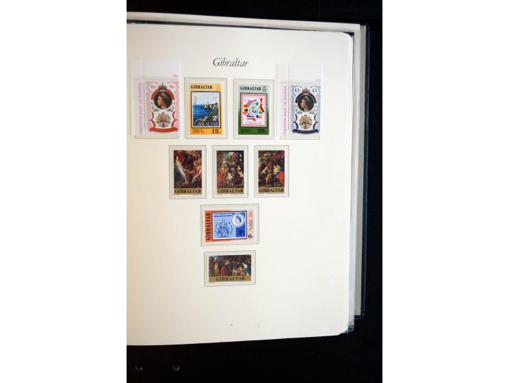 1886/1979, sehr schöne vorwiegend ungebrauchte später postfrische Sammlung mit u.a. Mi.-Nr. 3-7, 11-14, 22-29, 47-55, 64 ,74 