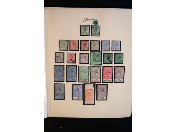 1886/1979, sehr schöne vorwiegend ungebrauchte später postfrische Sammlung mit u.a. Mi.-Nr. 3-7, 11-14, 22-29, 47-55, 64 ,74 