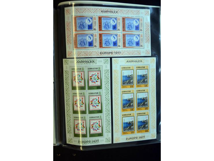 1886/1979, sehr schöne vorwiegend ungebrauchte später postfrische Sammlung mit u.a. Mi.-Nr. 3-7, 11-14, 22-29, 47-55, 64 ,74 
