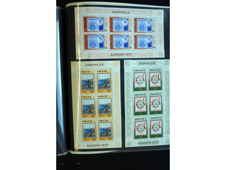 1886/1979, sehr schöne vorwiegend ungebrauchte später postfrische Sammlung mit u.a. Mi.-Nr. 3-7, 11-14, 22-29, 47-55, 64 ,74 