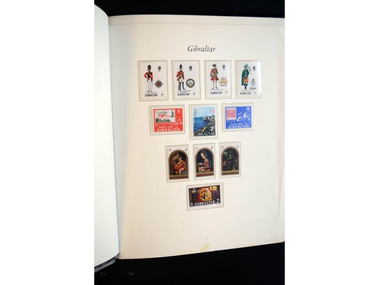 1886/1979, sehr schöne vorwiegend ungebrauchte später postfrische Sammlung mit u.a. Mi.-Nr. 3-7, 11-14, 22-29, 47-55, 64 ,74 