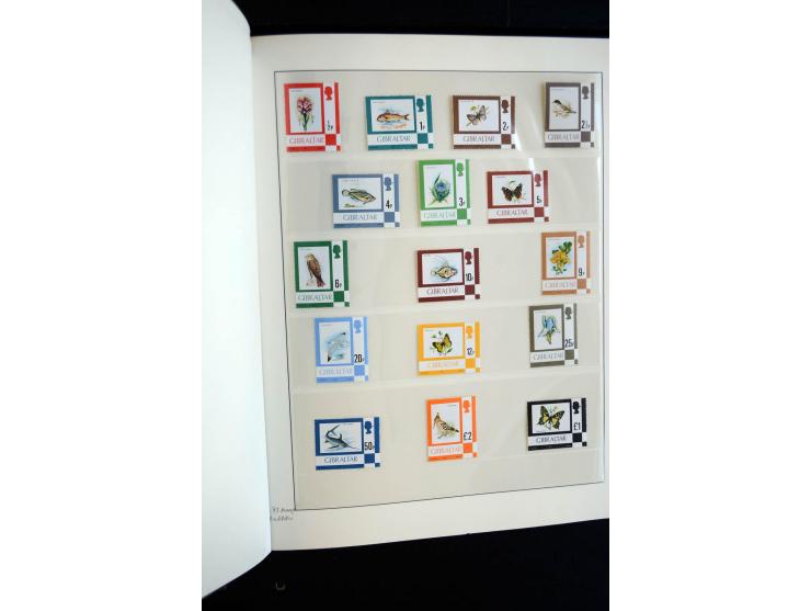 1886/1979, sehr schöne vorwiegend ungebrauchte später postfrische Sammlung mit u.a. Mi.-Nr. 3-7, 11-14, 22-29, 47-55, 64 ,74 