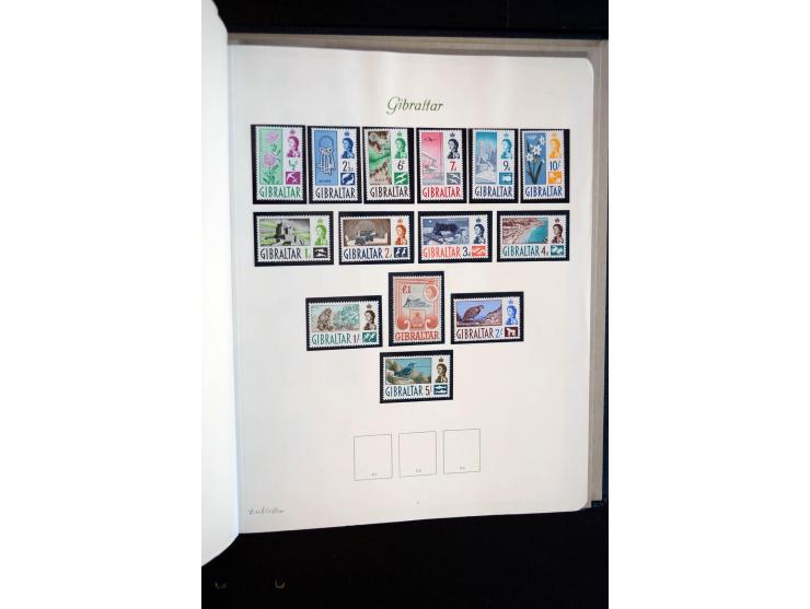 1886/1979, sehr schöne vorwiegend ungebrauchte später postfrische Sammlung mit u.a. Mi.-Nr. 3-7, 11-14, 22-29, 47-55, 64 ,74 
