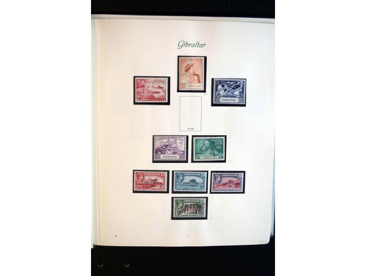 1886/1979, sehr schöne vorwiegend ungebrauchte später postfrische Sammlung mit u.a. Mi.-Nr. 3-7, 11-14, 22-29, 47-55, 64 ,74 