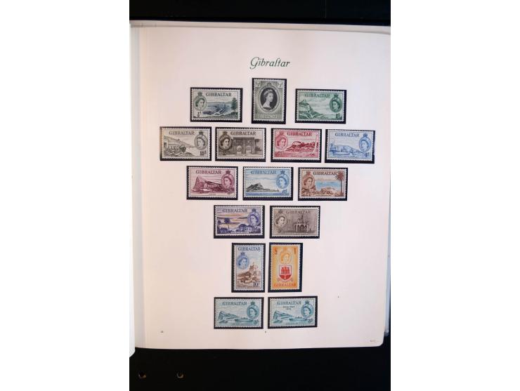 1886/1979, sehr schöne vorwiegend ungebrauchte später postfrische Sammlung mit u.a. Mi.-Nr. 3-7, 11-14, 22-29, 47-55, 64 ,74 
