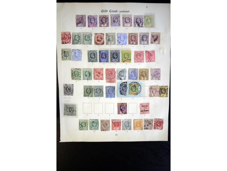 1875/1935, ungebrauchte und gestempelte Sammlung mit guten Werten und Sätzen, ex Sammlung "Frankfurt"