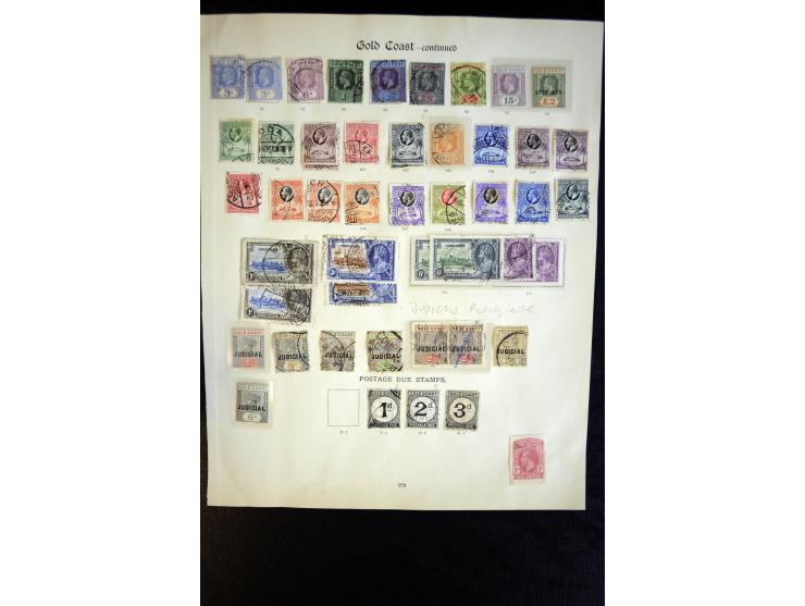1875/1935, ungebrauchte und gestempelte Sammlung mit guten Werten und Sätzen, ex Sammlung "Frankfurt"