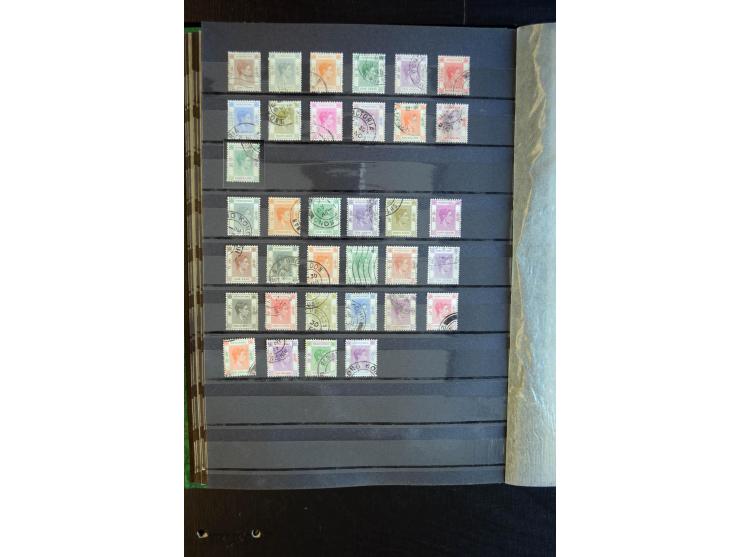 1862/1998, postfrische, ungebrauchte und überwiegend gestempelte Sammlung mit u.a. Mi.-Nr. 1-7, 16 (rep.), 24-30, Stempelmark