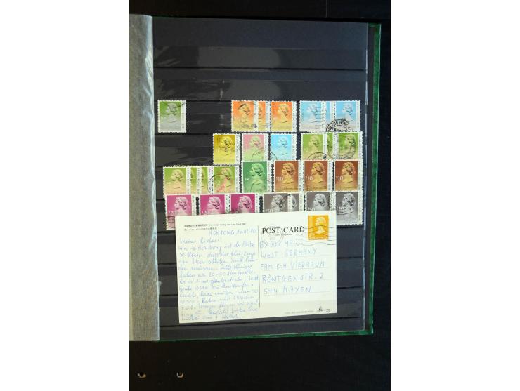 1862/1998, postfrische, ungebrauchte und überwiegend gestempelte Sammlung mit u.a. Mi.-Nr. 1-7, 16 (rep.), 24-30, Stempelmark