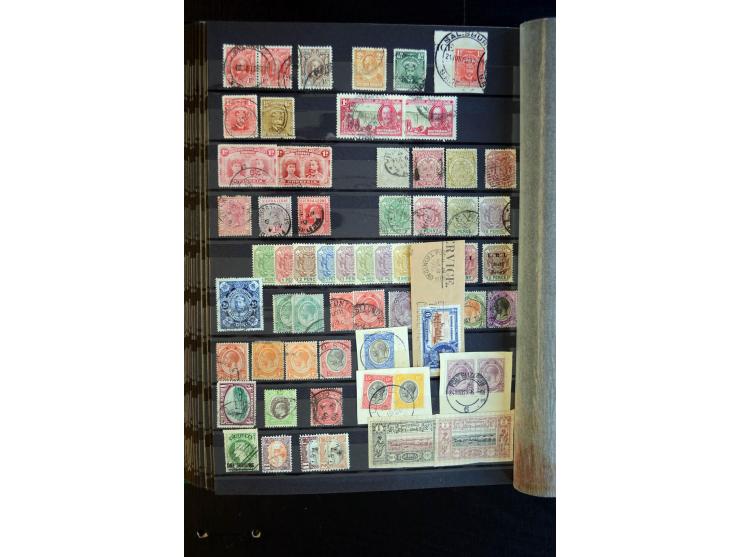 1862/1998, postfrische, ungebrauchte und überwiegend gestempelte Sammlung mit u.a. Mi.-Nr. 1-7, 16 (rep.), 24-30, Stempelmark