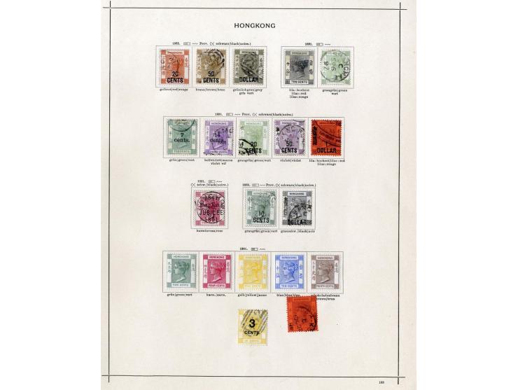 1863/1912 (ca.), ungebrauchte und gestempelte alte Sammlung mit u.a. Mi. I und einigen $-Werten