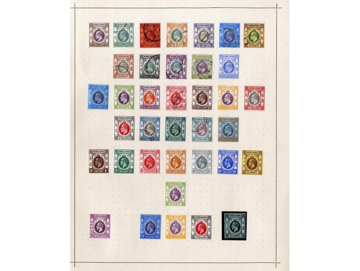 1863/1912 (ca.), ungebrauchte und gestempelte alte Sammlung mit u.a. Mi. I und einigen $-Werten