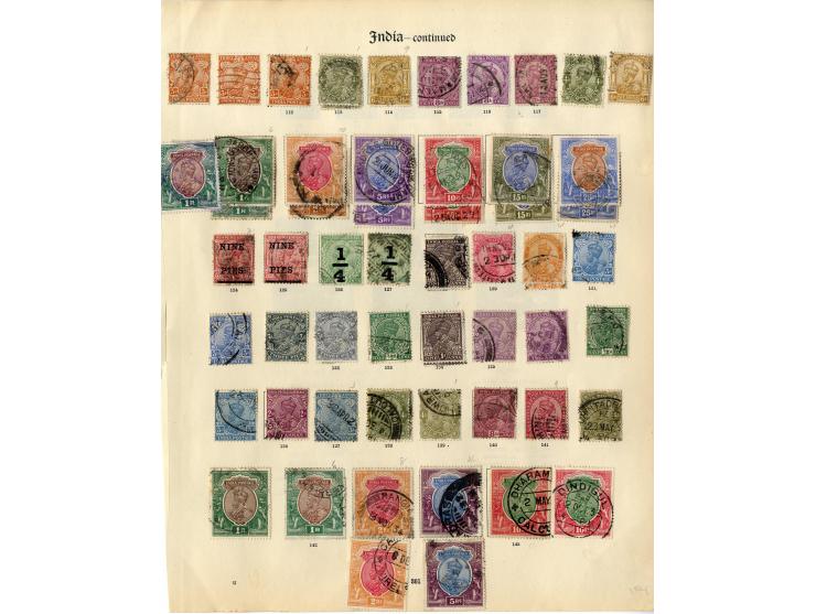 1854/1931, gestempelte Sammlung mit besseren Ausgaben wie Mi.-Nr. 74, Dienst, Feldpost etc., ex Sammlung "Frankfurt"