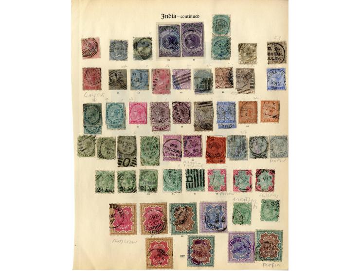 1854/1931, gestempelte Sammlung mit besseren Ausgaben wie Mi.-Nr. 74, Dienst, Feldpost etc., ex Sammlung "Frankfurt"