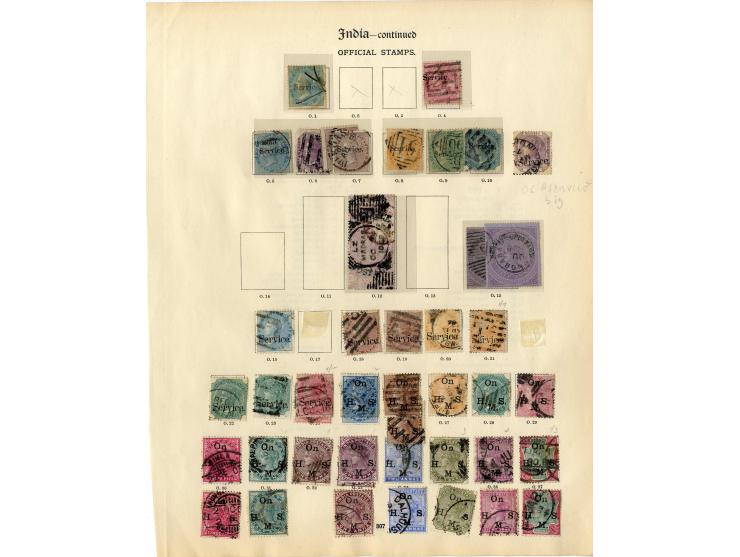 1854/1931, gestempelte Sammlung mit besseren Ausgaben wie Mi.-Nr. 74, Dienst, Feldpost etc., ex Sammlung "Frankfurt"