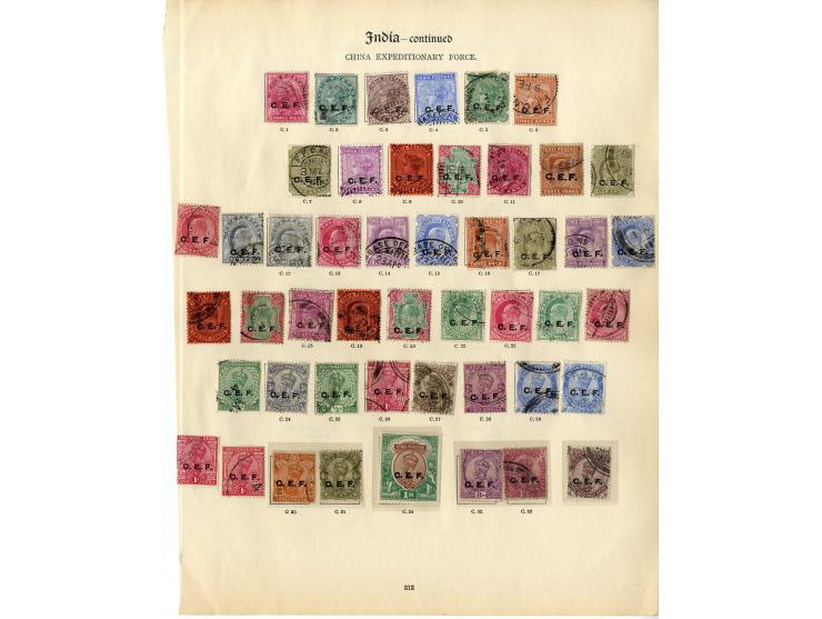 1854/1931, gestempelte Sammlung mit besseren Ausgaben wie Mi.-Nr. 74, Dienst, Feldpost etc., ex Sammlung "Frankfurt"