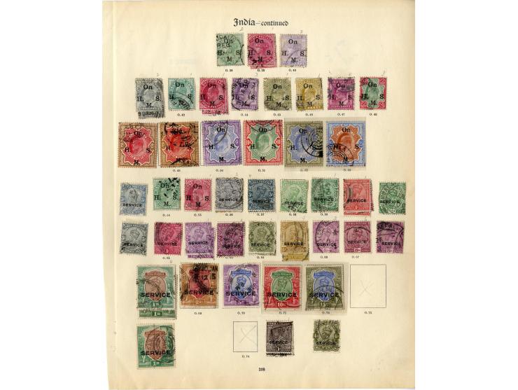 1854/1931, gestempelte Sammlung mit besseren Ausgaben wie Mi.-Nr. 74, Dienst, Feldpost etc., ex Sammlung "Frankfurt"